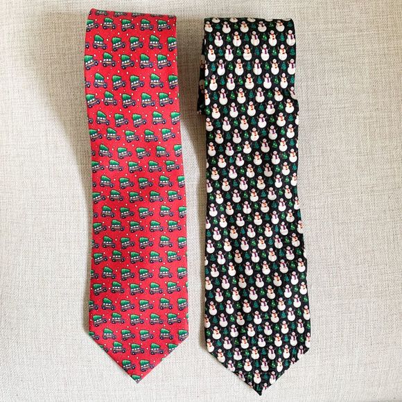 Vineyard Vines Accessories Christmas Mens Silk Ties Poshmark